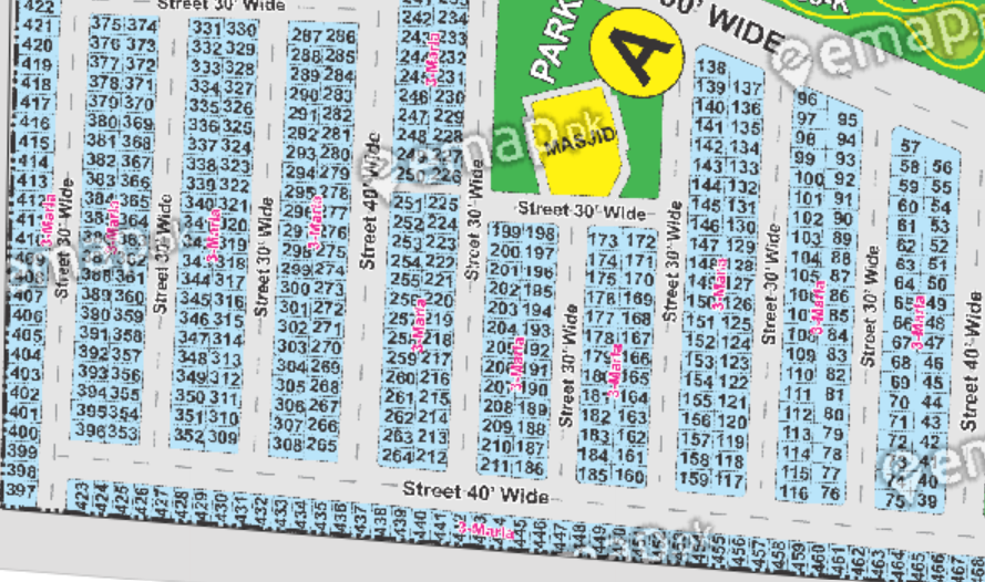 3 Marla Residential Plot in A Block Union Town Lahore